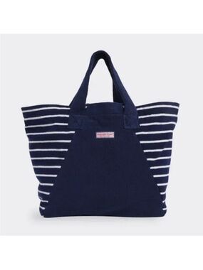 Vineyard Vines $148 Deep Bay Terry Towel Beach Bag